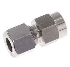 10L & G1/4'' Stainless Steel Straight Cutting Fitting with Female Threads for Pressure Gauges 315 bar ISO 8434-1