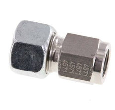 12L & G1/4'' Stainless Steel Straight Cutting Fitting with Female Threads for Pressure Gauges 315 bar ISO 8434-1