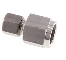 8S & G1/2'' Stainless Steel Straight Cutting Fitting with Female Threads for Pressure Gauges 630 bar ISO 8434-1