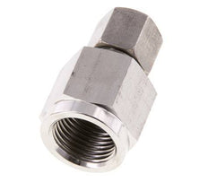 8S & G1/2'' Stainless Steel Straight Cutting Fitting with Female Threads for Pressure Gauges 630 bar ISO 8434-1