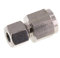 10S & G1/2'' Stainless Steel Straight Cutting Fitting with Female Threads for Pressure Gauges 630 bar ISO 8434-1