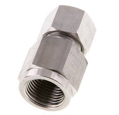 12S & G1/2'' Stainless Steel Straight Cutting Fitting with Female Threads for Pressure Gauges 630 bar ISO 8434-1