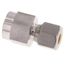 10S & G1/2'' Stainless Steel Straight Compression Fitting with Female Threads for Pressure Gauges 450 bar ISO 8434-1