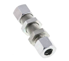 10L Zink plated Steel Straight Cutting Fitting Bulkhead 315 bar ISO 8434-1