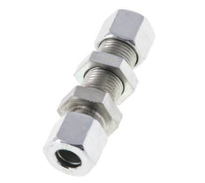 10L Zink plated Steel Straight Cutting Fitting Bulkhead 315 bar ISO 8434-1