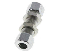 12L Zink plated Steel Straight Cutting Fitting Bulkhead 315 bar ISO 8434-1