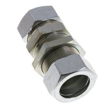 35L Zink plated Steel Straight Cutting Fitting Bulkhead 160 bar ISO 8434-1