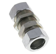 35L Zink plated Steel Straight Cutting Fitting Bulkhead 160 bar ISO 8434-1