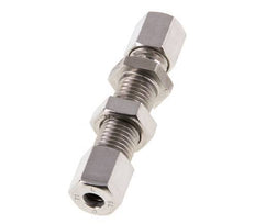 6L Stainless Steel Straight Cutting Fitting Bulkhead 315 bar ISO 8434-1