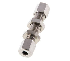 6L Stainless Steel Straight Cutting Fitting Bulkhead 315 bar ISO 8434-1