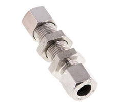 10L Stainless Steel Straight Cutting Fitting Bulkhead 315 bar ISO 8434-1