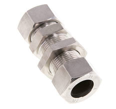 22L Stainless Steel Straight Cutting Fitting Bulkhead 160 bar ISO 8434-1