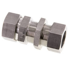 28L Stainless Steel Straight Cutting Fitting Bulkhead 160 bar ISO 8434-1