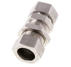 28L Stainless Steel Straight Cutting Fitting Bulkhead 160 bar ISO 8434-1