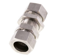 28L Stainless Steel Straight Cutting Fitting Bulkhead 160 bar ISO 8434-1