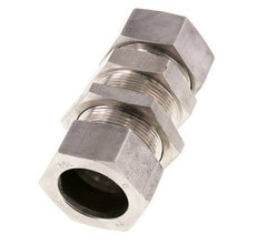 35L Stainless Steel Straight Cutting Fitting Bulkhead 160 bar ISO 8434-1