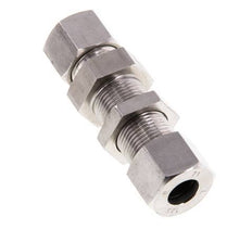 12S Stainless Steel Straight Cutting Fitting Bulkhead 630 bar ISO 8434-1