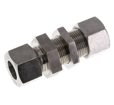 20S Stainless Steel Straight Cutting Fitting Bulkhead 400 bar ISO 8434-1