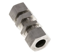 25S Stainless Steel Straight Cutting Fitting Bulkhead 400 bar ISO 8434-1