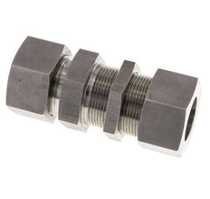 30S Stainless Steel Straight Cutting Fitting Bulkhead 400 bar ISO 8434-1