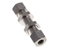 10L Stainless Steel Straight Compression Fitting Bulkhead 315 bar ISO 8434-1