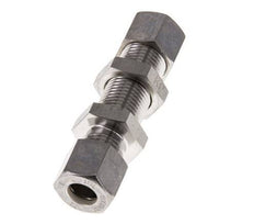 10L Stainless Steel Straight Compression Fitting Bulkhead 315 bar ISO 8434-1