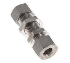 15L Stainless Steel Straight Compression Fitting Bulkhead 315 bar ISO 8434-1