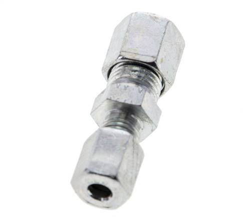 4LL & 6LL Zink plated Steel Straight Cutting Fitting 100 bar ISO 8434-1