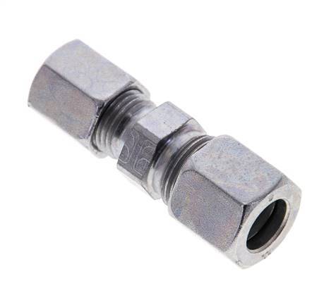 6LL & 8LL Zink plated Steel Straight Cutting Fitting 100 bar ISO 8434-1