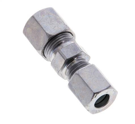 6LL & 8LL Zink plated Steel Straight Cutting Fitting 100 bar ISO 8434-1