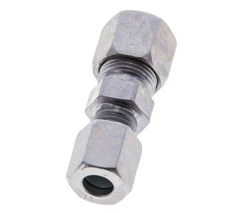 6LL & 8LL Zink plated Steel Straight Cutting Fitting 100 bar ISO 8434-1