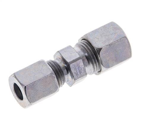 6LL & 8LL Zink plated Steel Straight Cutting Fitting 100 bar ISO 8434-1