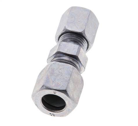 6LL & 8LL Zink plated Steel Straight Cutting Fitting 100 bar ISO 8434-1