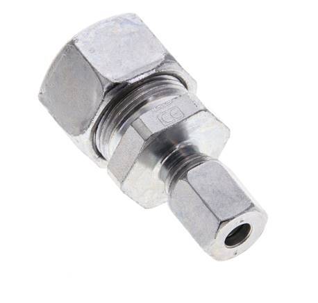 6L & 15L Zink plated Steel Straight Cutting Fitting 315 bar ISO 8434-1