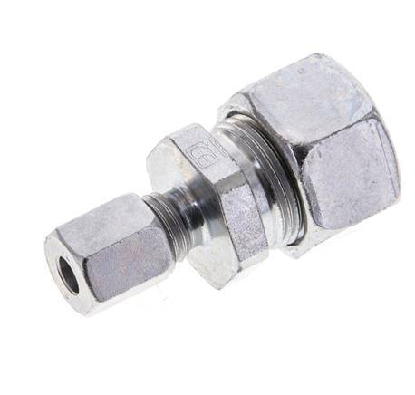 6L & 15L Zink plated Steel Straight Cutting Fitting 315 bar ISO 8434-1