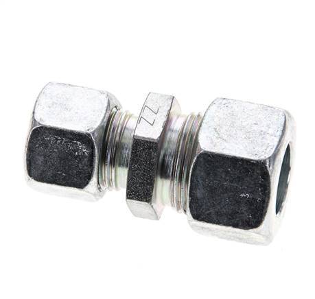 12L & 15L Zink plated Steel Straight Cutting Fitting 315 bar ISO 8434-1