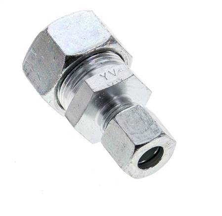 10L & 18L Zink plated Steel Straight Cutting Fitting 315 bar ISO 8434-1