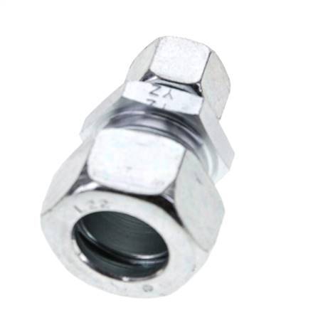 12L & 22L Zink plated Steel Straight Cutting Fitting 160 bar ISO 8434-1