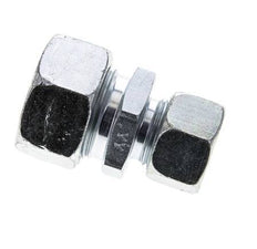 15L & 22L Zink plated Steel Straight Cutting Fitting 160 bar ISO 8434-1