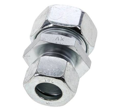 18L & 28L Zink plated Steel Straight Cutting Fitting 160 bar ISO 8434-1