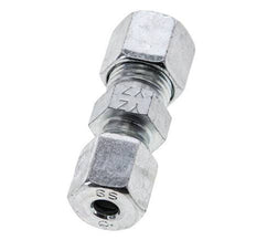 6S & 8S Zink plated Steel Straight Cutting Fitting 630 bar ISO 8434-1