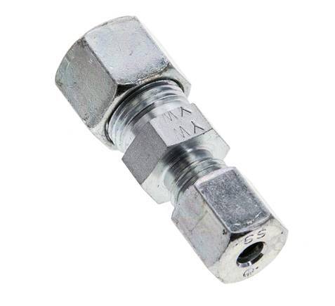 6S & 10S Zink plated Steel Straight Cutting Fitting 630 bar ISO 8434-1