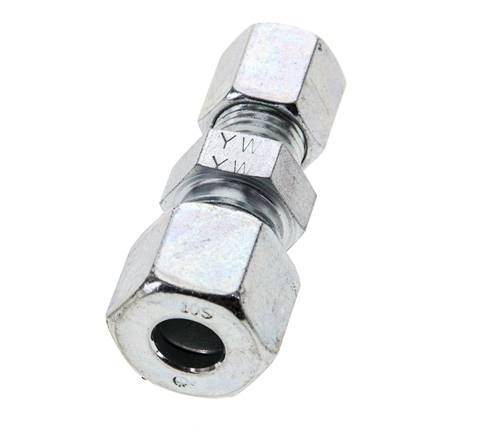 6S & 10S Zink plated Steel Straight Cutting Fitting 630 bar ISO 8434-1