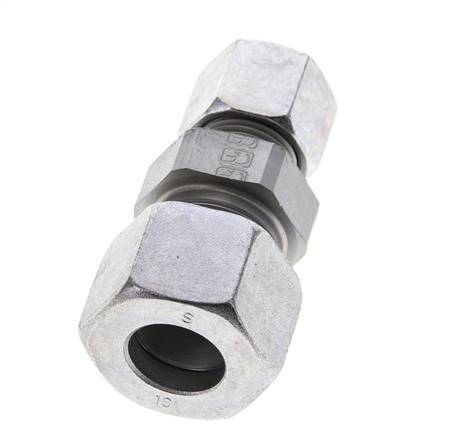 10S & 16S Zink plated Steel Straight Cutting Fitting 400 bar ISO 8434-1