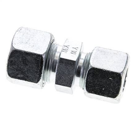 14S & 16S Zink plated Steel Straight Cutting Fitting 400 bar ISO 8434-1