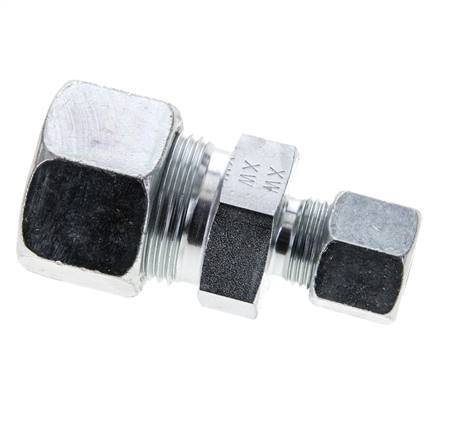 10S & 20S Zink plated Steel Straight Cutting Fitting 400 bar ISO 8434-1