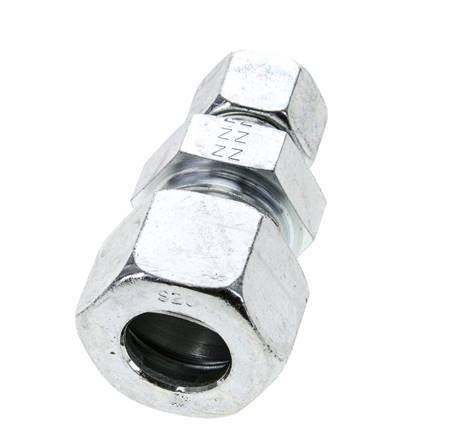 12S & 20S Zink plated Steel Straight Cutting Fitting 400 bar ISO 8434-1