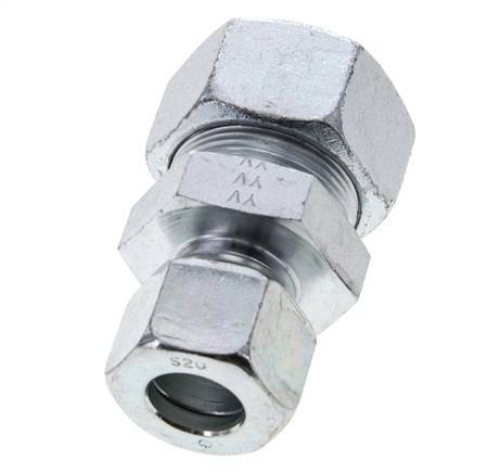 20S & 30S Zink plated Steel Straight Cutting Fitting 400 bar ISO 8434-1