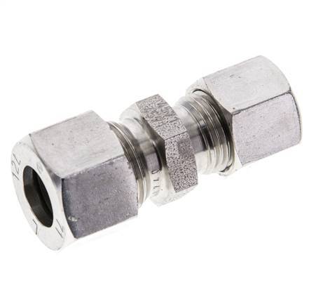 10L & 12L Stainless Steel Straight Cutting Fitting 315 bar ISO 8434-1