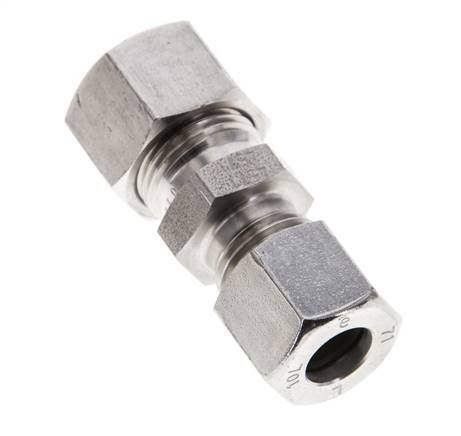 10L & 12L Stainless Steel Straight Cutting Fitting 315 bar ISO 8434-1